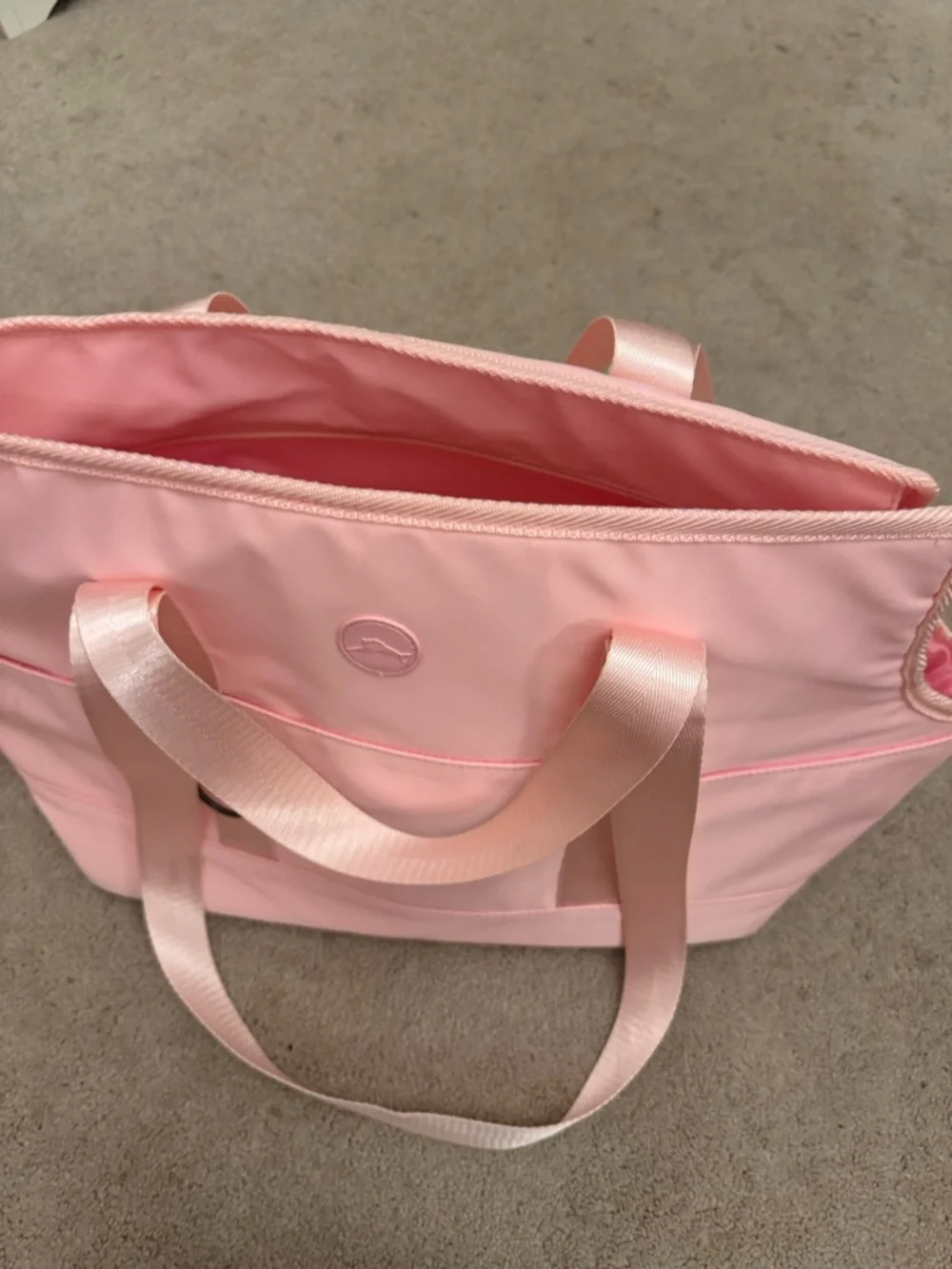 Soft Pink Cat Carrier Tote with Shoulder Straps